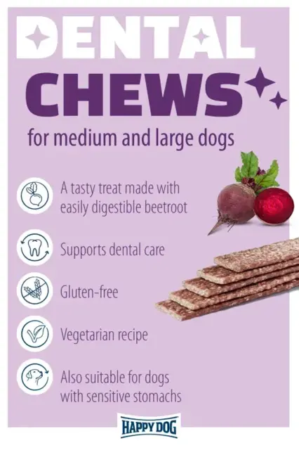 Happy Dog Dental Chews 195 g