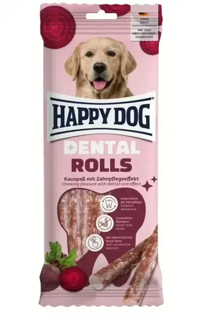 Happy Dog Dental Rolls 148 g