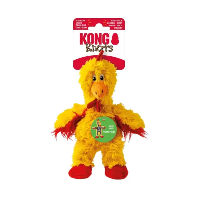 KONG Knots Chicken Small Hundelegetøj