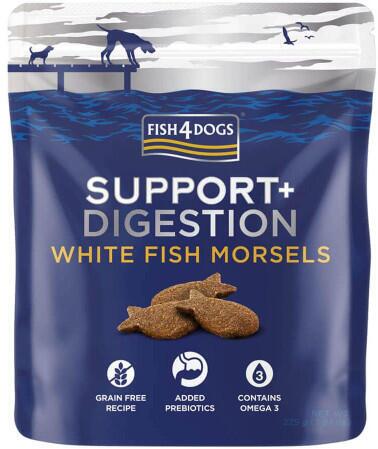 Fish4Dogs Support+ Digestion White Fish Bits