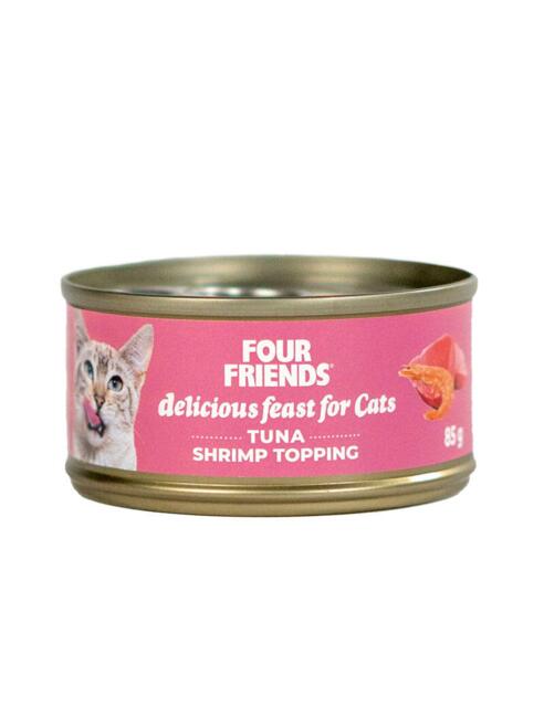 Four Friends Mix 6-pack dåse vådfoder til Kat, 6 x 85 g