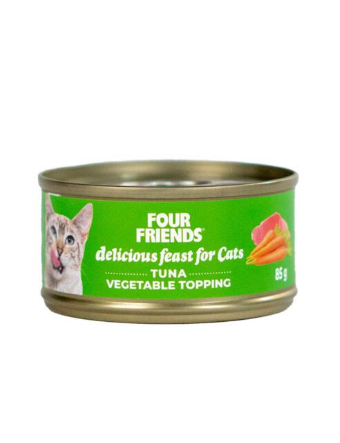 Four Friends Mix 6-pack dåse vådfoder til Kat, 6 x 85 g