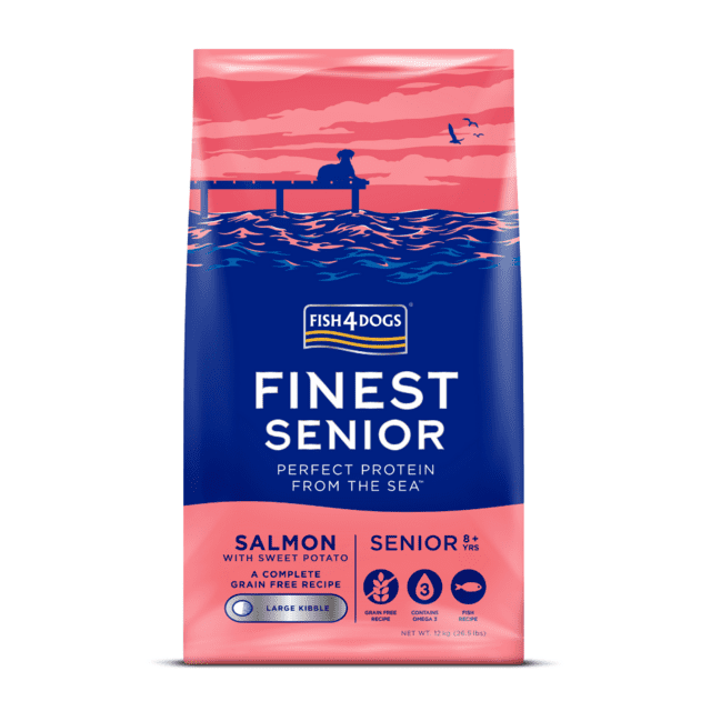 12 kg Fish4Dogs Finest Salmon Adult Senior
