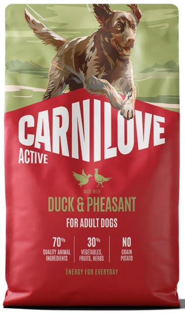 4 kg Carnilove Active Duck & Pheasant for Adult All Breeds