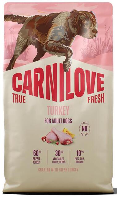 4 kg Carnilove True Fresh Turkey for Adult All Breeds