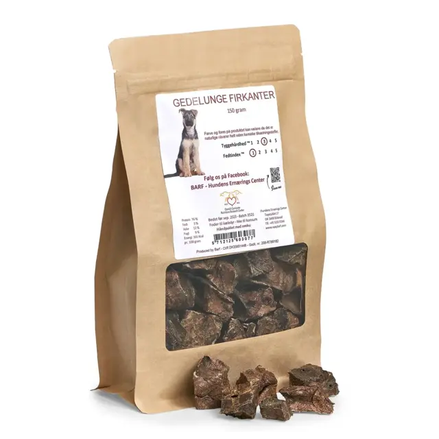EASY BARF Gede lunge firkanter 150 g