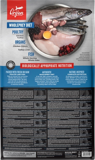 11,4 kg ORIJEN ORIGINAL
