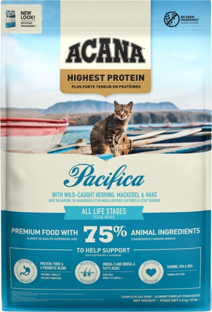 Pacifica Acana til katte 4,5 kg
