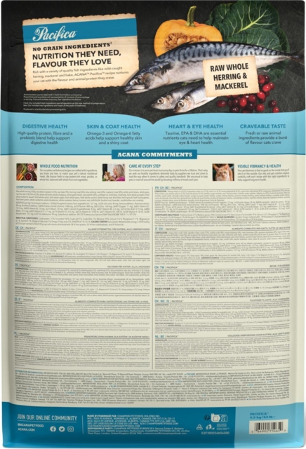 Pacifica Acana til katte 4,5 kg