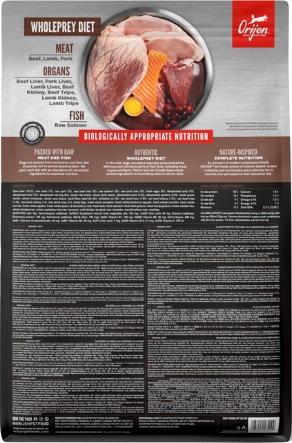 2 kg Orijen Regional Red