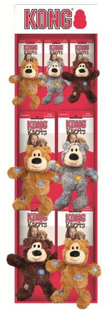 KONG Wild Knots Bears - stærke bamser med tov indeni