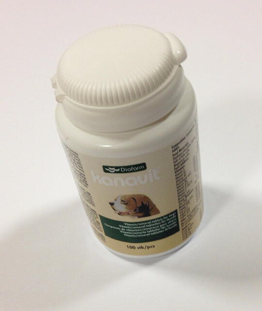 Kanavit fodertilskud til hunde - 100 stk. tabletter