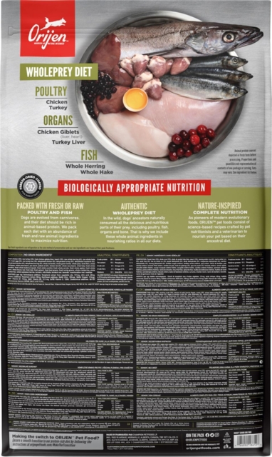 11,4 kg Orijen Senior