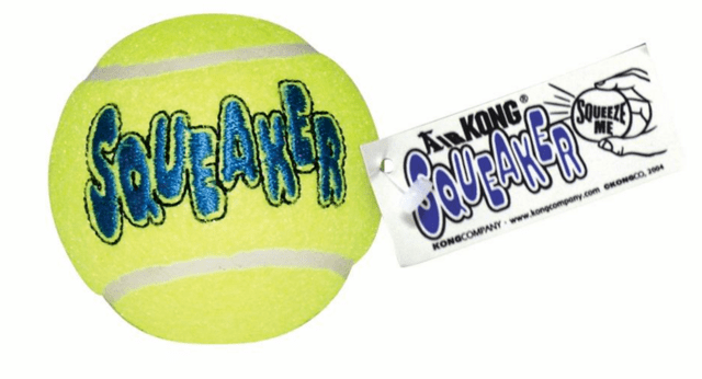 Kong AirDog Squeaker tennisbold, str. L