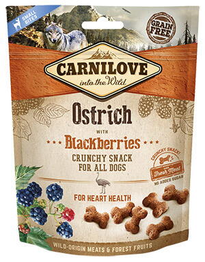 Carnilove Dog Crunchy Snack Ostrich - Struds, 200 g