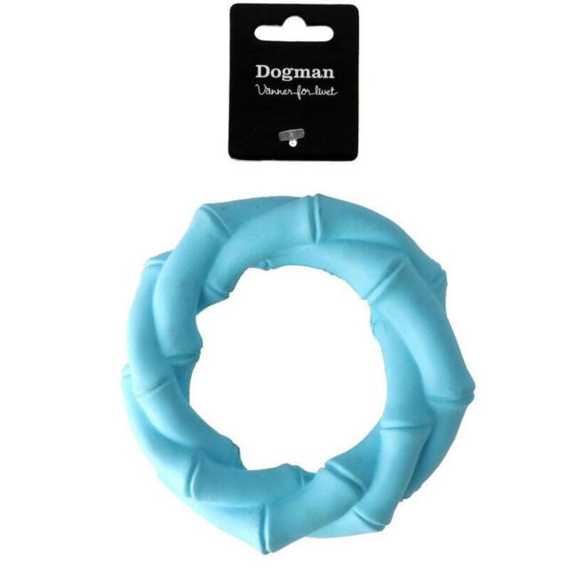 Gummi Toys, godt og solidt gummilegetøj, solid knit ring toy: Ø ca. 10 cm