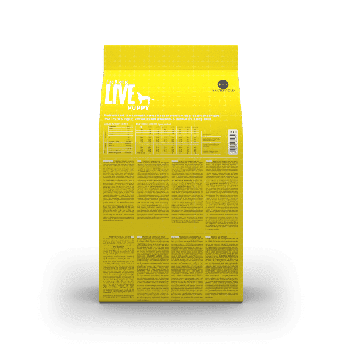 Probiotic Live Puppy Chicken 12 kg  - Kylling & Ris til hvalpe