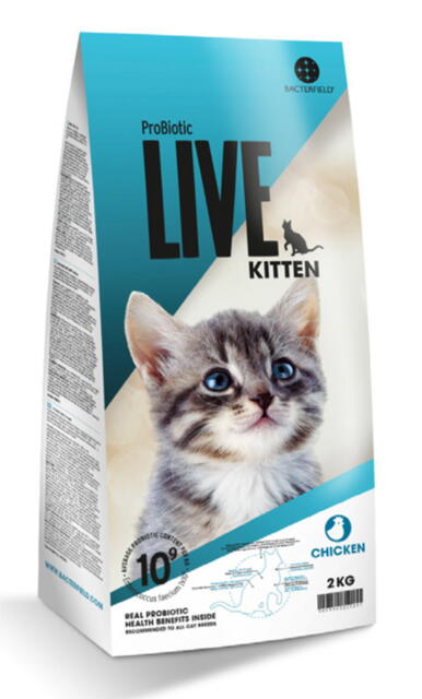 Probiotic KILLLING Live Kitten Chicken - Kylling til killing - 8 kg - INCL. OVERRASKELSE OG LEVERING