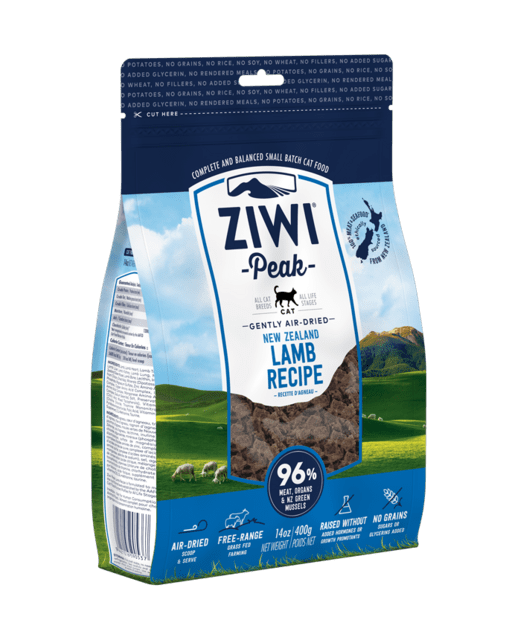 Ziwi Peak Cat Air-dried Lamb, 400 G - BEMÆRK DATO MHT juni 2022