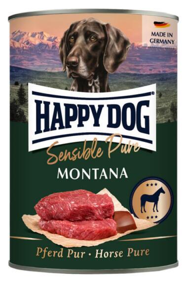 HAPPY DOG MONTANA - Vådfoder til hund - hest  - 400 g