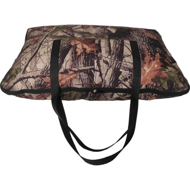 Tynd pude/tæppe - Hunting Camo Foldbar pude, str. M - RESTSALG