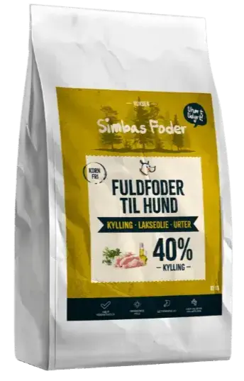 Simbas Foder - Kylling 10 kg
