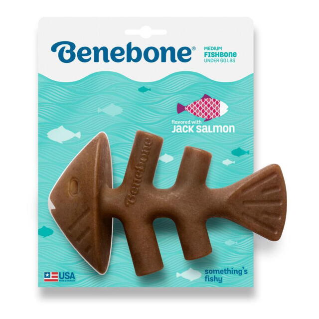 Benebone Fishbone M, 15 cm