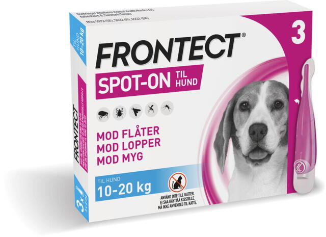 FRONTECT, Spot On til hund