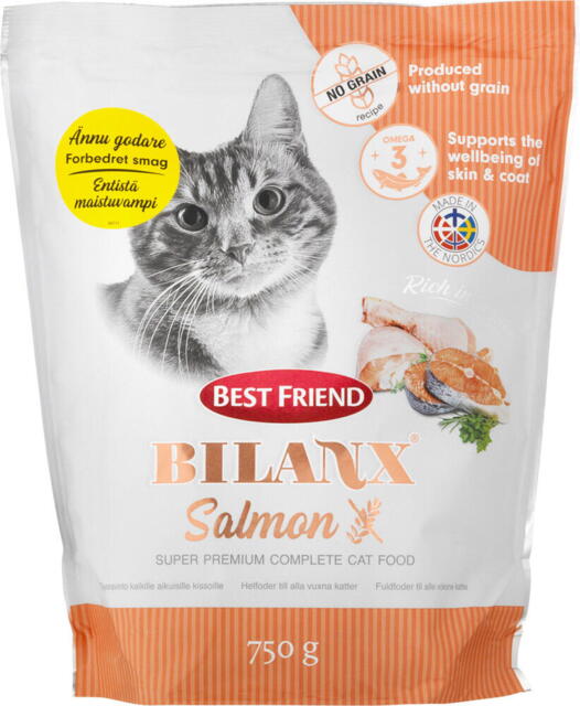 BEST FRIEND Bilanx Cat, 750 g Grain Free - Salmon