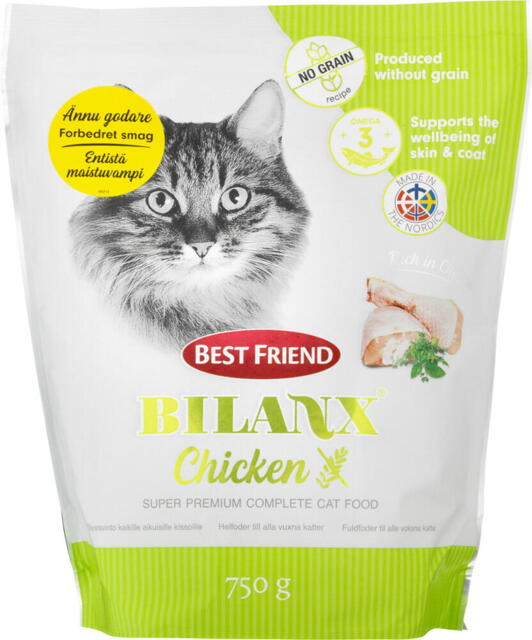 BEST FRIEND Bilanx Cat, 750 g Grain free - Chicken