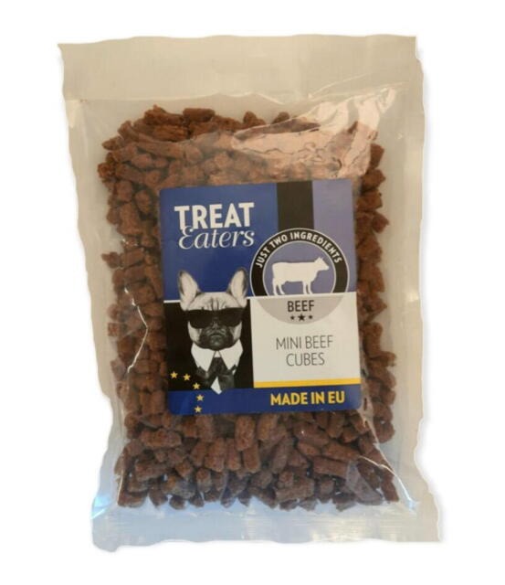 Treat Eaters Mini beef Cubes, 350 g