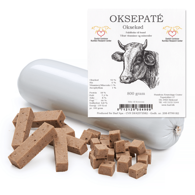 Easybarf Okse paté, 800 g