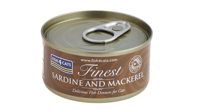 Fish4Cats Finest Sardin m. Makrel, 70 g