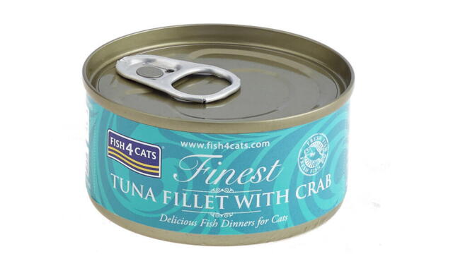 Fish4Cats Finest Tun m. Krabbe, 70 g