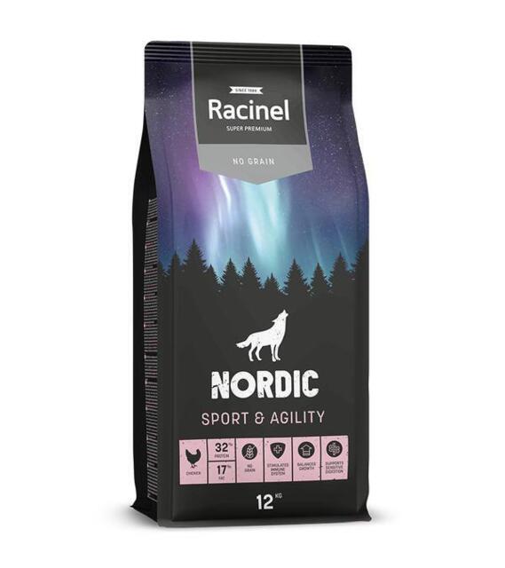 FRAGTSKADET - Racinel Nordic Sport & Agility, 12 kg - FRAGTSKADET, MEN INDHOLD HELT OK