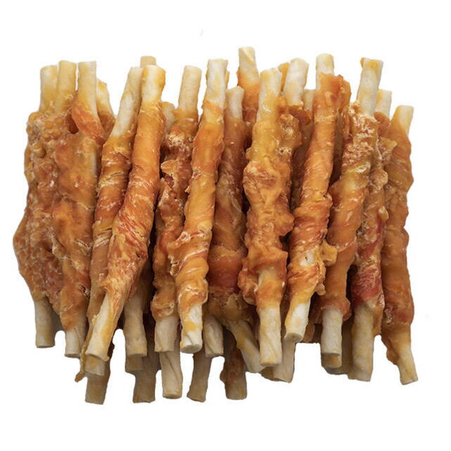 Faunakram Value-pack, 300 g - Munchy stick with chicken wrap - DATO 25.6.24