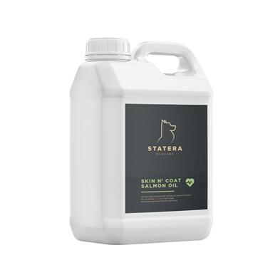 Statera Dogcare Lakseolie - 3 liter (leveres i øjeblikket som 3 x 1 liter)