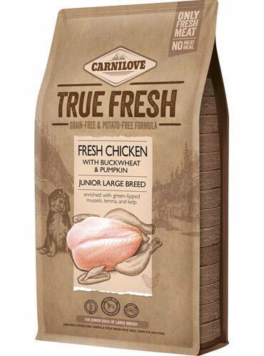Carnilove True Fresh Chicken Junior - Large Breed, 11,4 kg