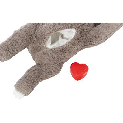 Junior Sloth Heartbeat - Bamse med hjertelyd, str. 34 cm