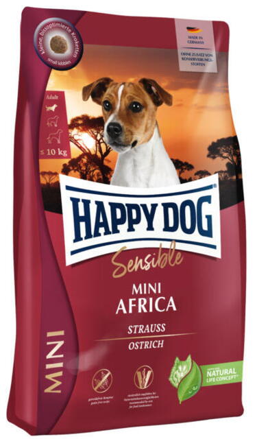 HAPPY DOG Sensible Mini Africa 24/12 - 4 kg