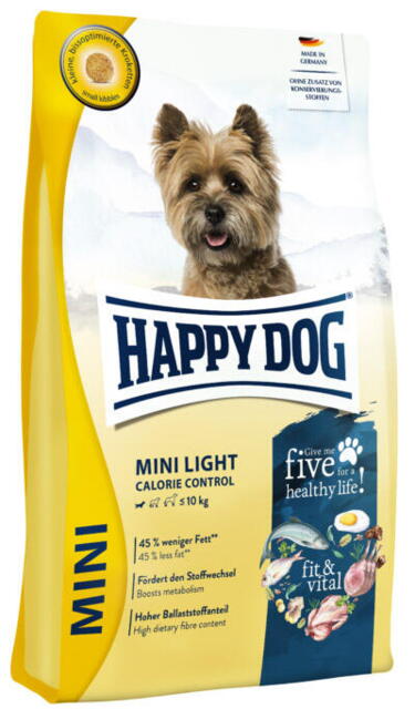 HAPPY DOG Supreme Mini Light Calorie Control 26/7, 5 - 4 kg