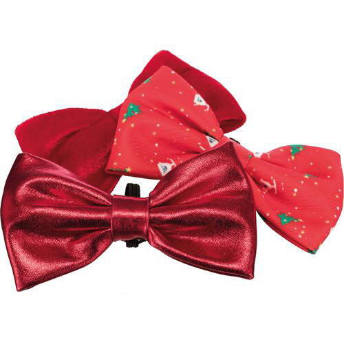 Xmas bow tie - Julebutterfly til hunde, Ass. modeller