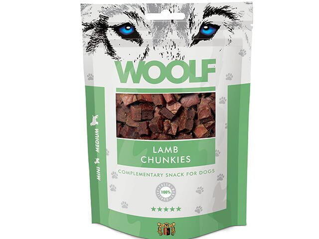Woolf Lamb Chunkies, 100 g
