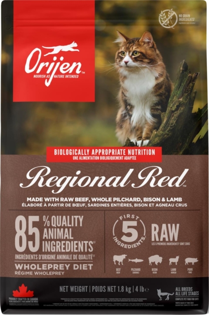Orijen Regional Red Cat, 1,8 kg