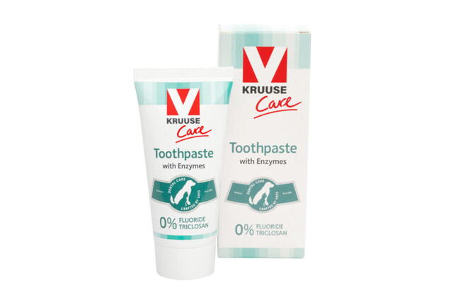 KRUUSE Care Toothpaste med  Enzymes, 50 ml. - restsalg