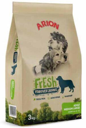 FRAGTSKADE - Arion Fresh Medium Large, 12 kg - FRAGTSKADET SÆK, MEN INDHOLD OK