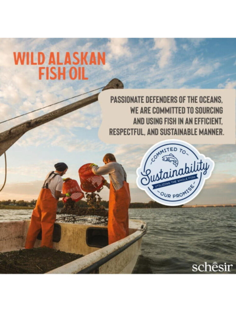 Schesir Grizzly Wild Lakseolie 250 ml.