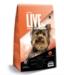 FRAGTSKADE - Probiotic Live Adult MINI BREEDS Salmon - Laks & ris - 7,5 kg - FRAGTSKADET SÆK, MEN INDHOLD OK