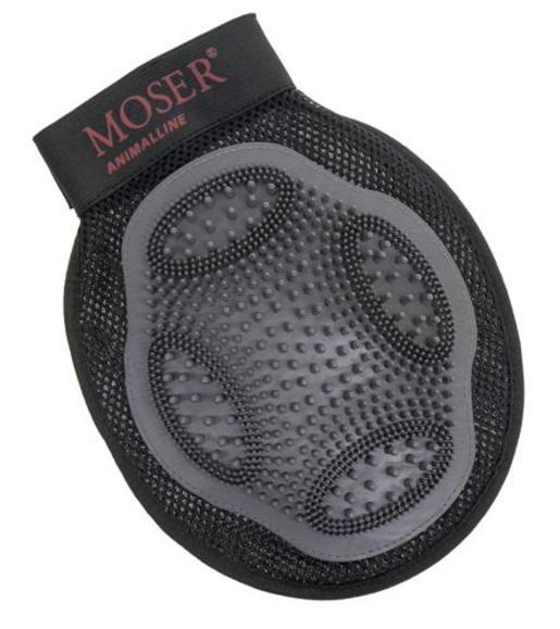 Moser Grooming Glove - handske med gummibørste