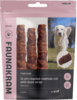 Faunakram 13 cm Roasted rawhide roll w. duck wrap